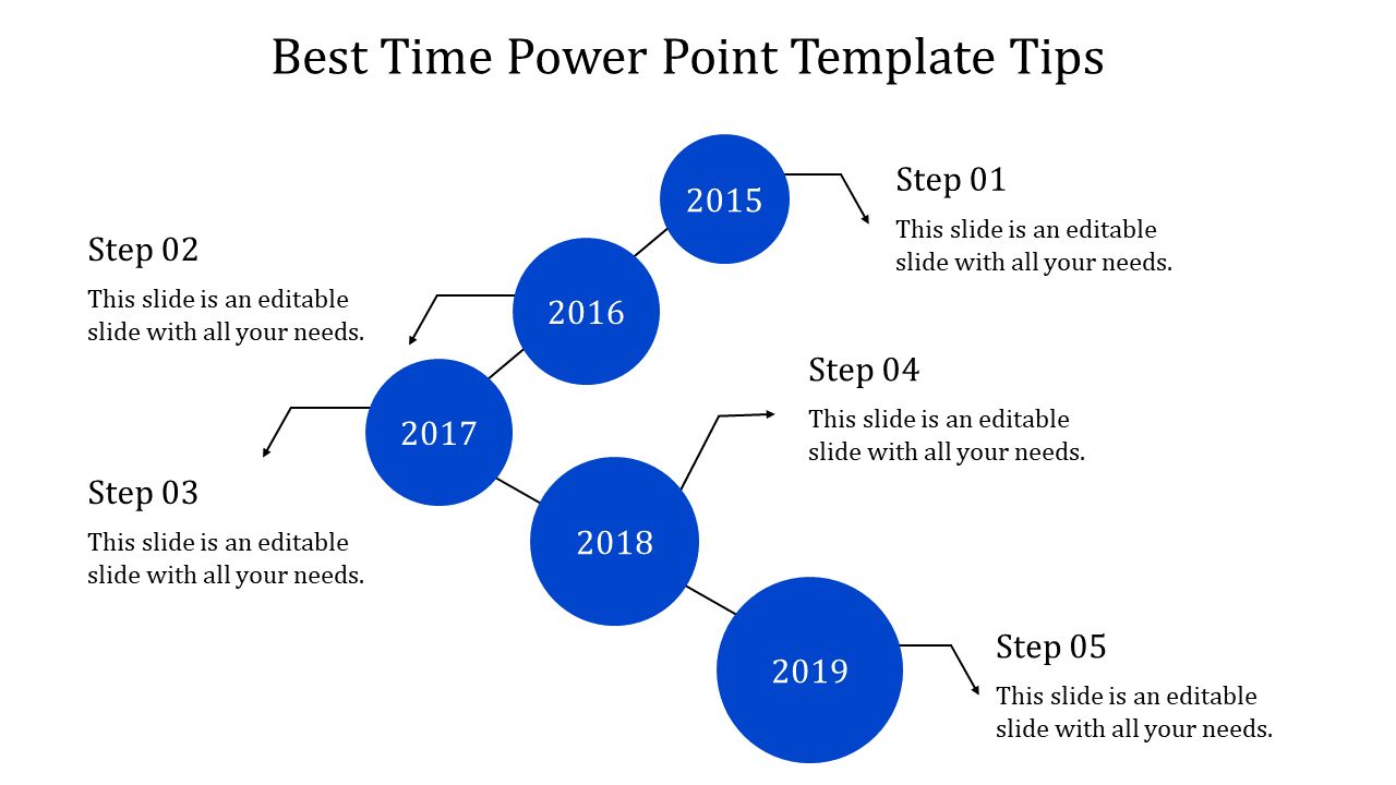 Free - Use Timeline PowerPoint Template Presentation Design